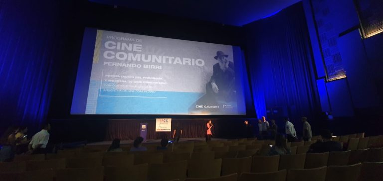 Read more about the article Un corto de Paraje Cebolla se proyectó en el Cine e Gaumont de Buenos Aires